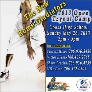 2013 tryouts flyer